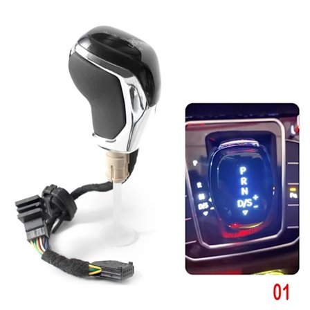 Elektroninen vaihdevipu VW Golf Mk6 Mk7 Passat B7 B8 Tiguan MK2 DSG:lle, alkuperäinen uusi LED-elektroninen vaihdevipu~00221