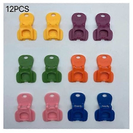 Enkel Tab-åpner og drikkebeskytter, 6/12/24 stk. Plastkrukkeåpnere for øl (FMY)