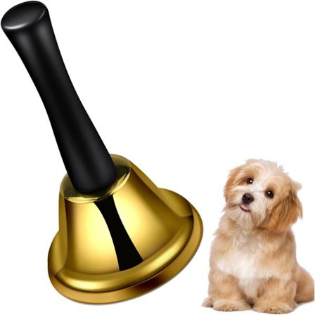 Käsikello - Metallinen kulkunen kouluun, häihin, perhejuhliin, jouluun