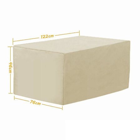 420d 122*76*46cm Vanntett Utendørs Patio Hage Møbler Deksel Regn Snø Stol Deksel For Sofa Bord Stol Støvtett Deksel