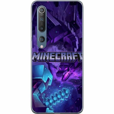 Xiaomi Mi 10 5g Genomskinligt Skal Minecraft