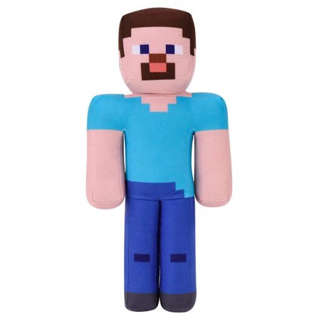Minecraft Steve Cool Plysj kosedyr 35 cm B