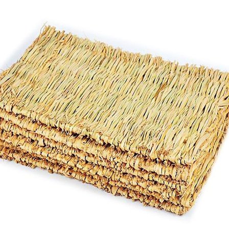 Liten dyrestråmatte Kanin Vevd Madrass Kanin Sengetøy KLB