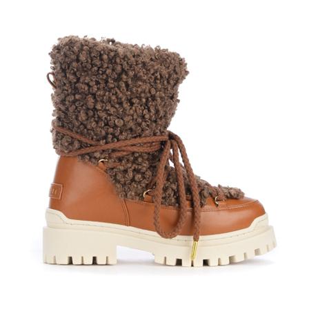 Inuikii, Winter Boots Brązowy, Kobieta, Rozmiar: 37 EU