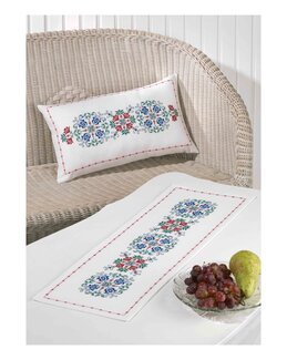 Stickpackung Läufer Zeitlos