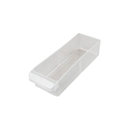 PELA 548394 Plastkasse til sortimentskap, 5x14x3,5cm, Garasjeinnredning & oppbevaring
