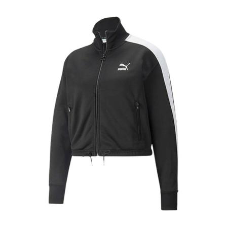 Puma, Bluza damska Puma T7 Crop Track Jacket 533519 01 L Czarny, Kobieta, Rozmiar: L