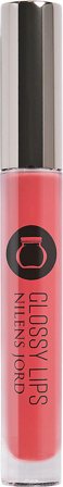 Nilens Jord Glossy Lips 8302 Coral Peach, Makeup, Læber, Lipgloss