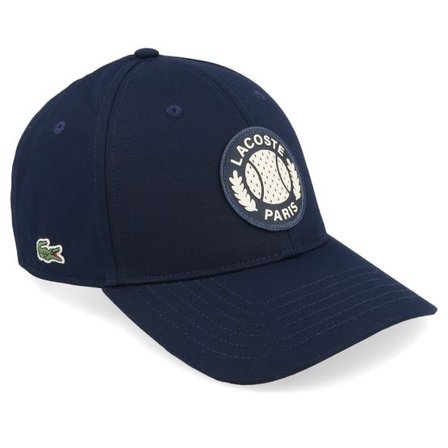 Lacoste - Blå adjustable Keps - Casquette Navy Blue Adjustable @ Hatstore