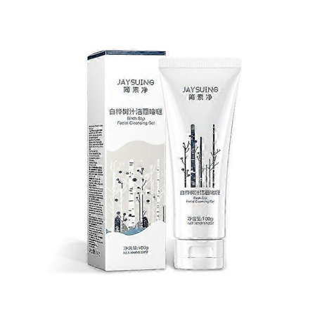 Björksav Ansiktsrengöringsgel - Uppljusande, Uppfriskande & Återfuktande för Strålande Hud