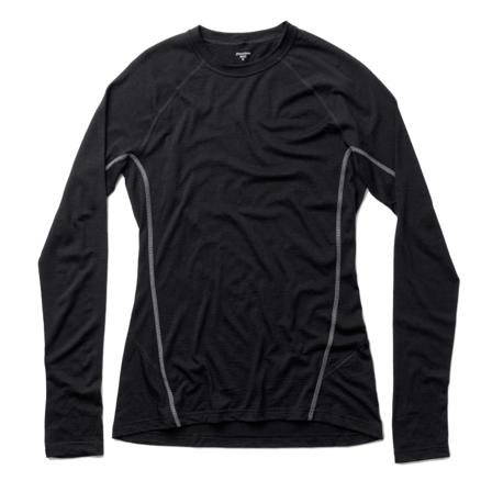 Houdini Women's DeSoli Crew Women base layer tops Black S