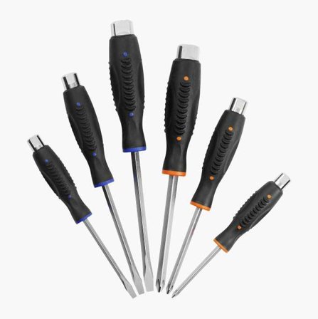 Skruvmejselsats genomgående klinga 6 st. - Biltema