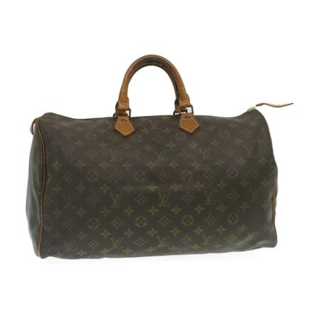 Louis Vuitton Vintage, Pre-owned Bag Bruin, Dames, Maat:ONE Size,leer