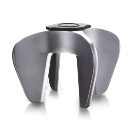 Vacu vin Champagneåpner, matte chrome