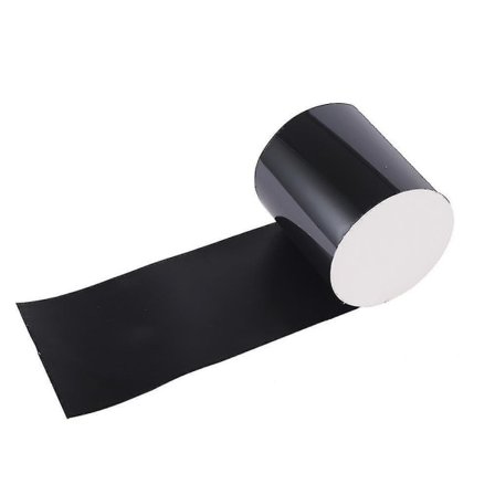5 cm Ultra-resistent vannavvisende og vanntett tape Transparent Flex Tape (svart) Black 5cm