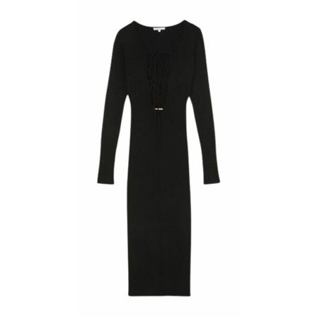 Patrizia Pepe Occasion Kjole Sort, Dame