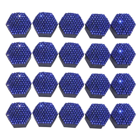 20 kpl korvamutterin cover 17/19/21 mm auton pyörän keskipultin suojukset mutterin cover poistotyökalusarja ruuvisuoja pölytiivis vanteelle