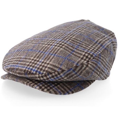 Brixton - Brown - flatcap - Cap - Barrel Tan/Light Brown/Royal Snap Cap - Hatstore