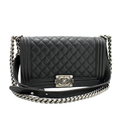 Chanel Vintage Pre-owned Shoulder Tas , Zwart , Dames , Maat: ONE Size Vintage Tassen