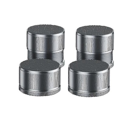 Sengeforhøyere Kraftige, Møbelforhøyere i Metall, Selvklebende Møbelløfter med Gjenget Høydejustering