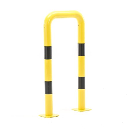 Påkørselsbeskytter, lige, Ø 89 mm, 1200x600 mm