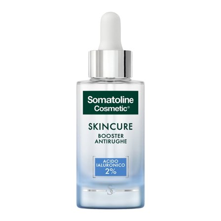 Somatoline Skincure Booster Antirughe - Acido Ialuronico 2% 30ml - Siero viso antirughe
