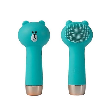 Silicone Face Cleansing Brush Electric Facial Cleanser Cleansing Nose Exfoliator Blackhead Skin Deep Washing Massage Brush