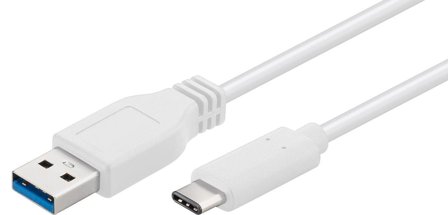 MicroConnect USB type C-kabel - USB-type A til USB-C - 2 m