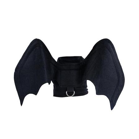 Valpekostyme Hundefolk Halloween Kostyme Flaggermusvinger Katt Katt Klær Katter BareSvartS Black S