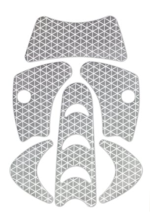 KASK WAC00001.055 Heijastinsarja PLASMA HI VIZ -kypärään Harmaa, Päänsuojaimet