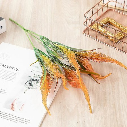 4 kpl Keinotekoinen Setaria Kasvi Kukka-asetelma Olohuoneen Pöydän Koristeluun DIY Hääkuvaus Rekvisiitta