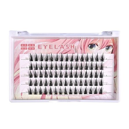 Yksittäiset ripset Manga-tekoripset