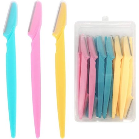 3 stycken ögonbrynsformare rakblad för kvinnor och män ansikte