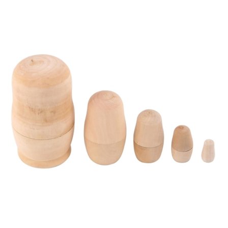 Russiske Piger Babushka Matryoshka Tomme Russiske Dukker Mal Din Egen