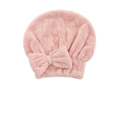 Tørt Hår Hat Tørt Hår Håndklæde PINK