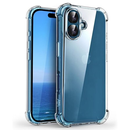 iPhone 16 - Snyggt och Transparent Silikonskal