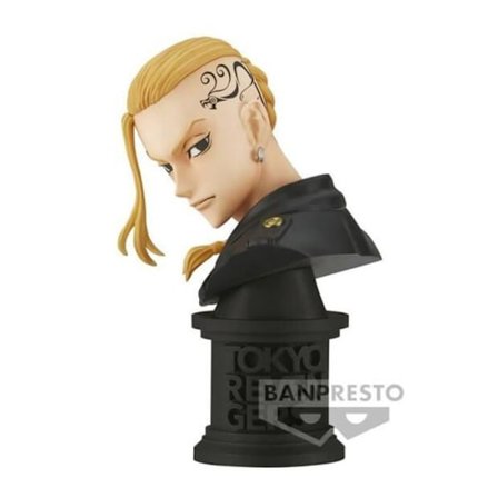 Figurine - Banpresto - Ken Ryuguji (ver.A) - Samlarbust - Tokyo Revengers - Svart