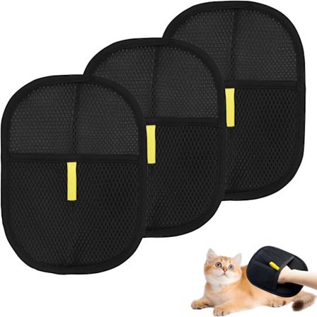 Husdjurshår Borttagningshandske, Elektrostatisk Husdjurshår Borttagningshandskar för Soffa, Kattvårdshandskar, Återanvändbar Katt- och Hundhår 