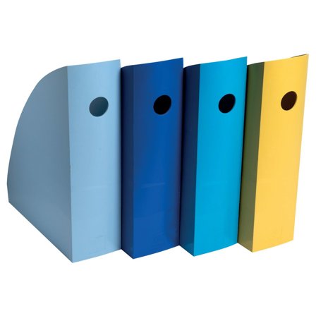 EXACOMPTA Tidskriftssamlare BeeBlue A4 sort.f. 4/fp - Lyreco - Kontorsmaterial - Till skrivbordet - Tidskriftssamlare