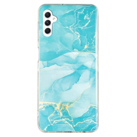 Marble Samsung Galaxy A54 Suojakotelo - Vihreä