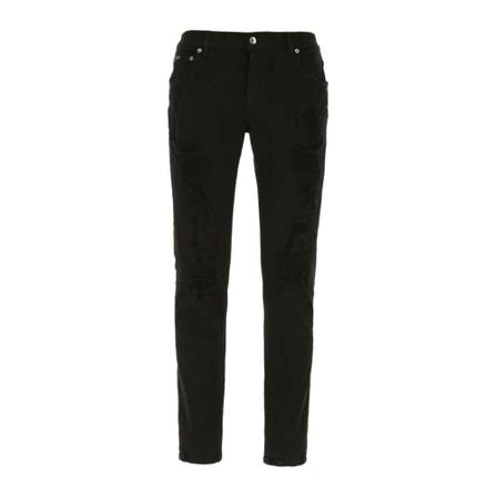 Dolce & Gabbana, Pants Zwart, Heren, Maat:M