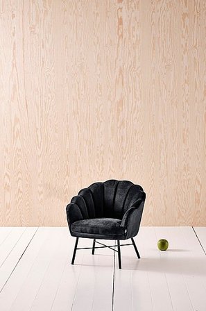 Jotex - Mini Kinderfauteuil Zwart Zwart - WINNIPEG - Koop Kinderfauteuils bij Jotex