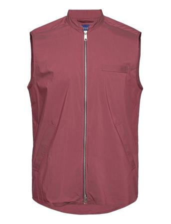 Men's Shirt: Casual Cotton & Nylon Vest Rød Eton