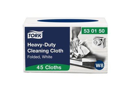 TORK Rengöringsduk Premium Kraftig W8 vit 45/fp - Lyreco - Städ och hygien - Städdukar och diskdukar - Städdukar - Alltork