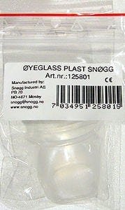 Snøgg øyebadeglass plast