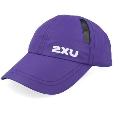 2XU - Lila unconstructed Keps - Run Cap Future Dusk/White Dad Cap @ Hatstore