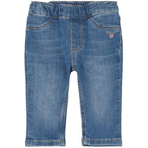 Kids - GANT Blue Original Shield Jeggings 74 cm - Bottoms - 74 cm - Blue