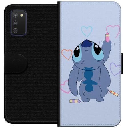 Samsung Galaxy A03s Plånboksfodral Stitch rita