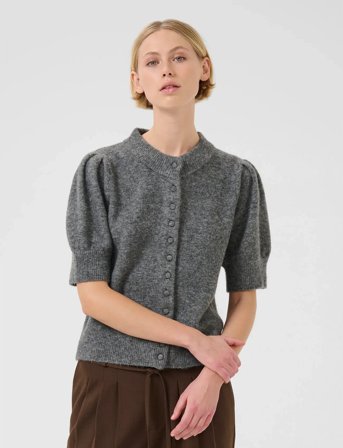 Karen By Simonsen Kbbrona Noabelle Cardigan - Grey - L