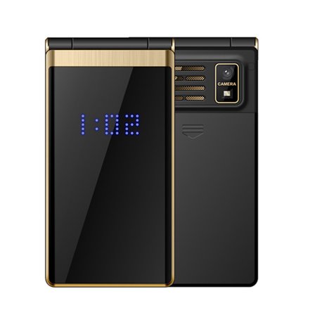 Klaffmobiltelefon for eldre barn 2,8 tommer Dual SIM Lang standby 100-240V